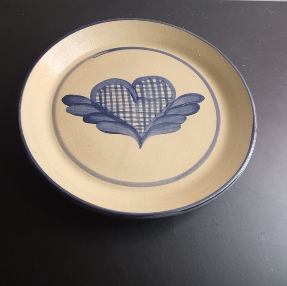 VTG Rowe Art Pottery Stoneware 9" Plate - Picture 2 of 6